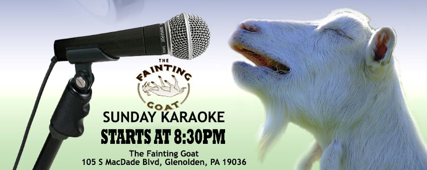 Sunday Karaoke at the Fainting Goat (Glenolden, PA - Delaware County)